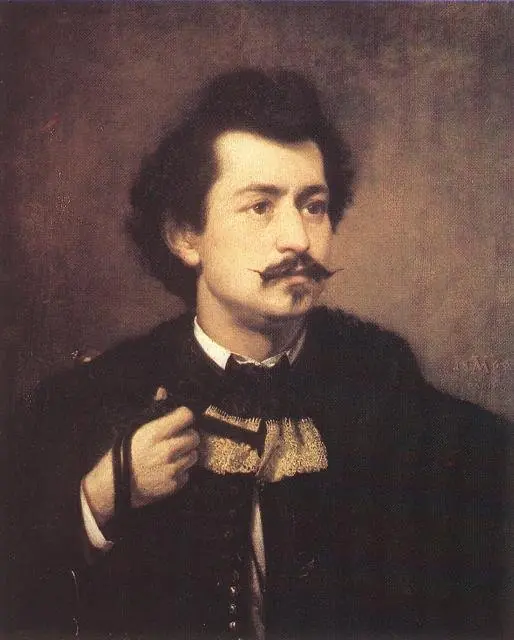 Self-Portrait, by Viktor Madarász