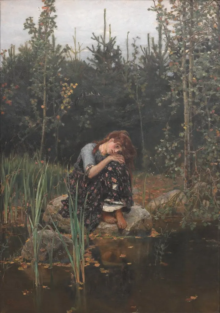 Alyonushka, by Viktor Vasnetsov