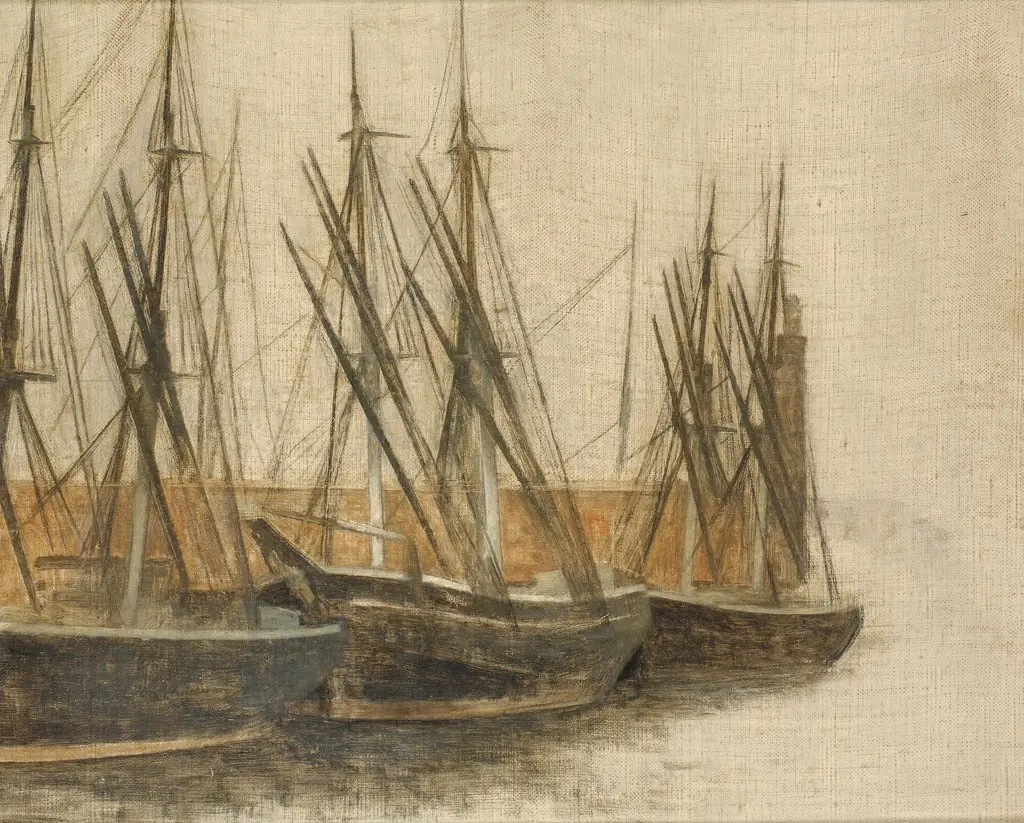 From Christianshavn's Canal, Copenhagen, by Vilhelm Hammershøi