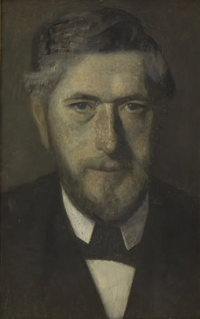 J.F. Willumsen, by Vilhelm Hammershøi