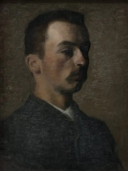 Self-Portrait, by Vilhelm Hammershøi