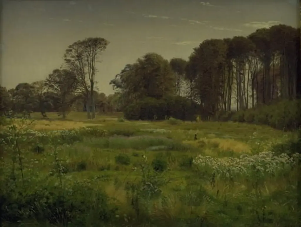 Sommerlandskab. Horneland ved Fåborg, by Vilhelm Kyhn