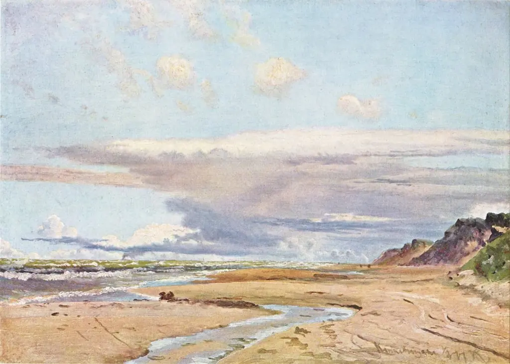 The Beach at Kandestederne, West Jutland, by Vilhelm Kyhn