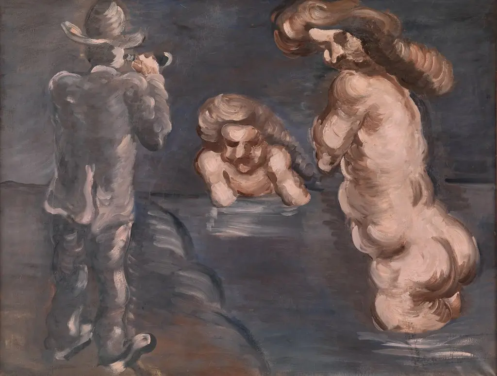 Manden der ser alt (The man who sees everything)., by Vilhelm Lundstrøm