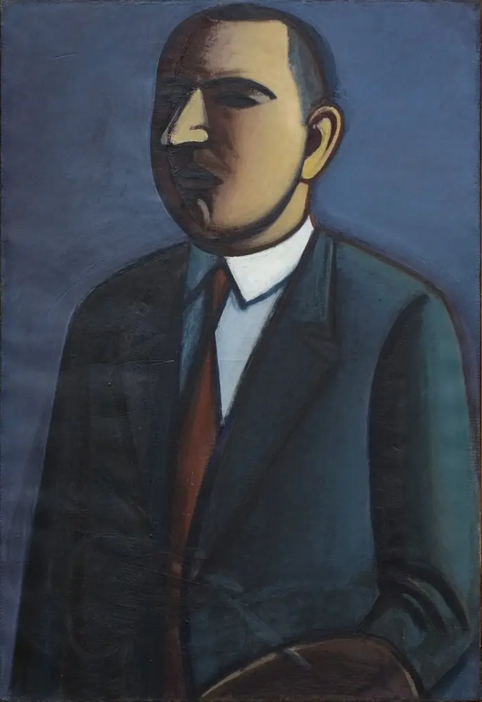 Self-Portrait, by Vilhelm Lundstrøm