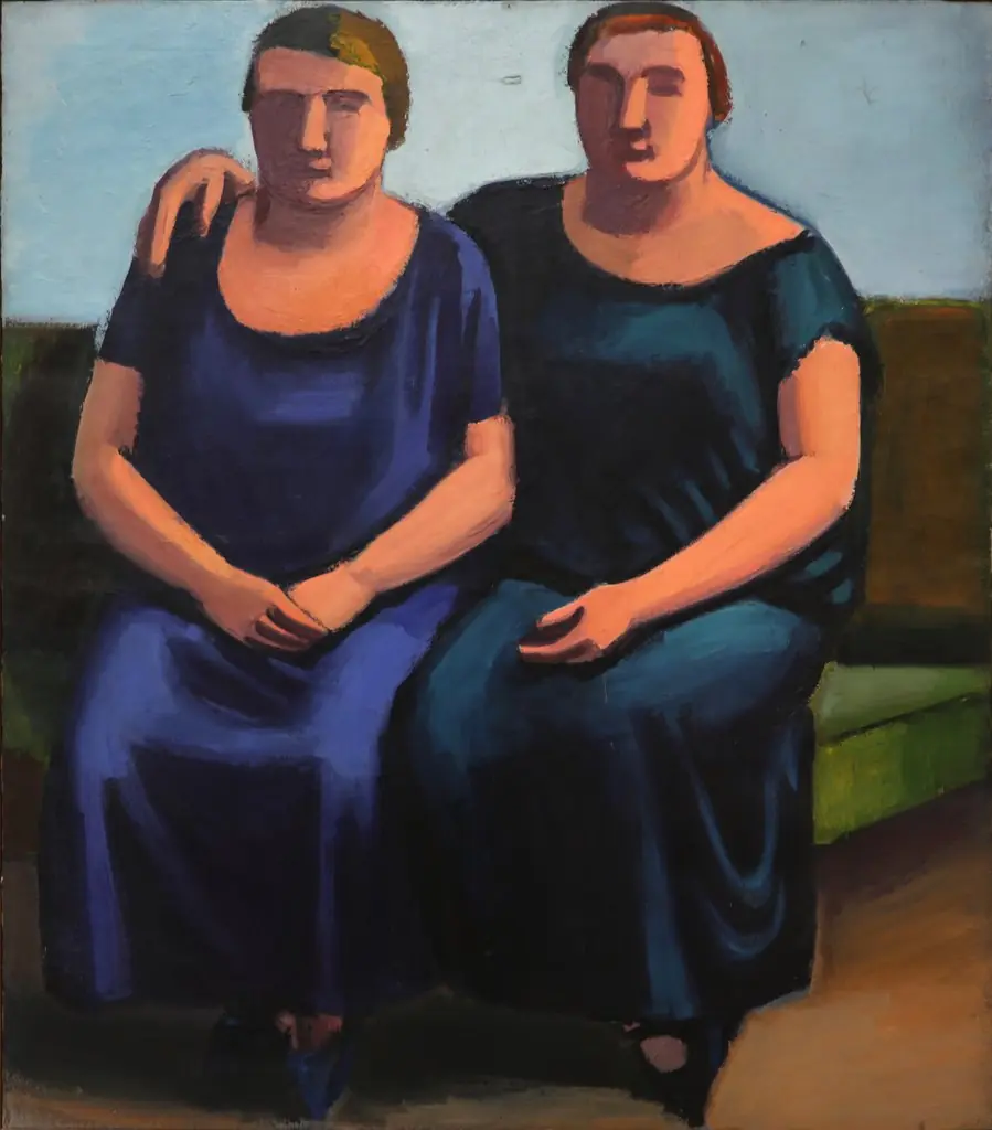 Two Sisters, by Vilhelm Lundstrøm