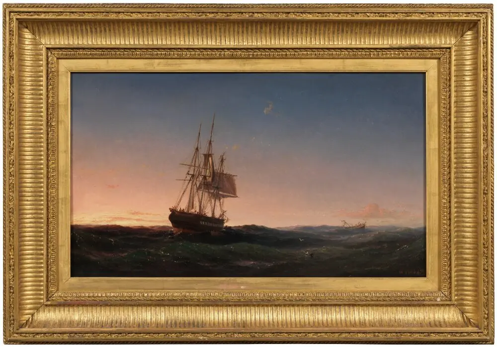 Sea Piece, by Vilhelm Melbye