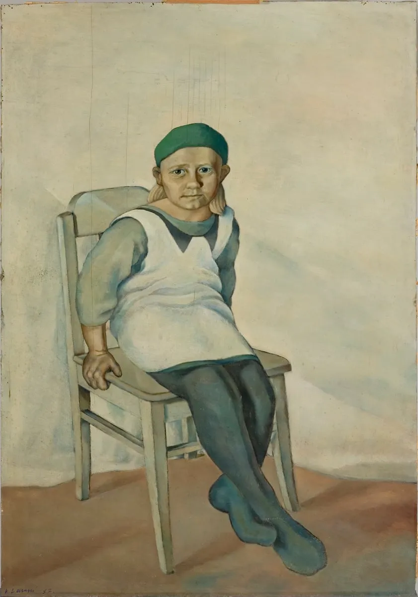 Istuva tyttö, by Vilho Lampi, unspecified
