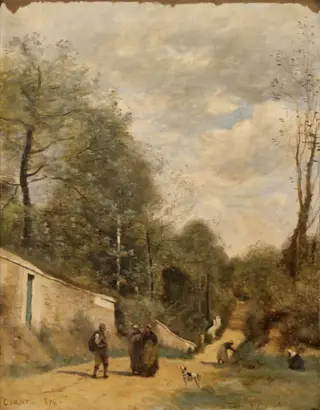 Ville-d'Avray. - Le chemin de la gare