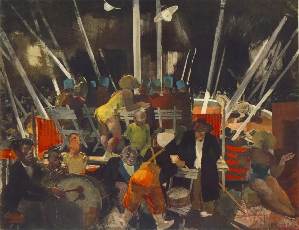 Circus (1935), by Vilmos Aba-Novák