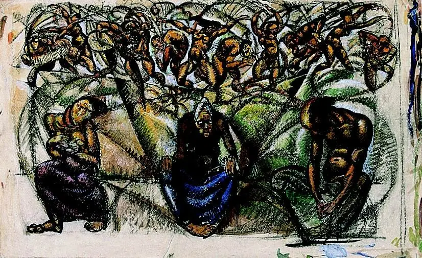 Life, by Vilmos Aba-Novák