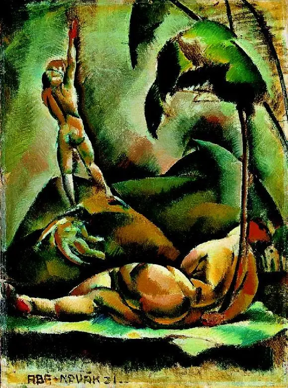 Nudes in the Landscape, by Vilmos Aba-Novák