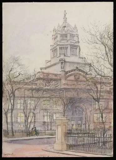 The Central Tower of the V&A, by Vinall