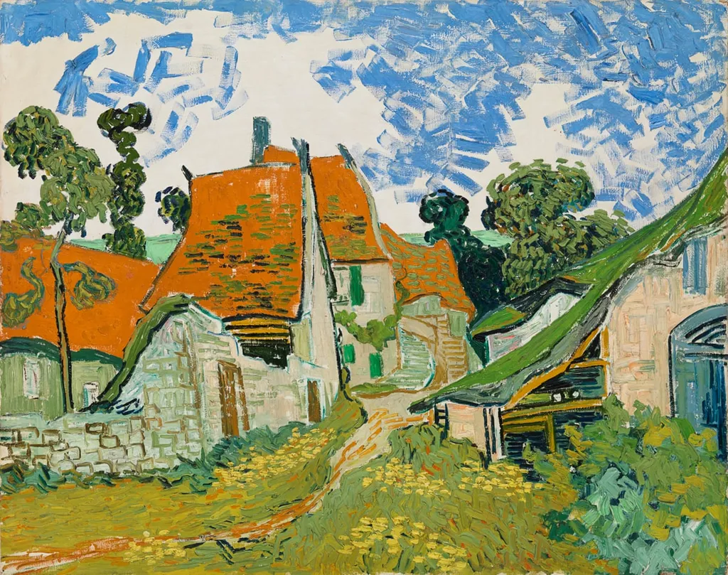 Katu, Auvers-sur-Oise, by Vincent van Gogh, unspecified