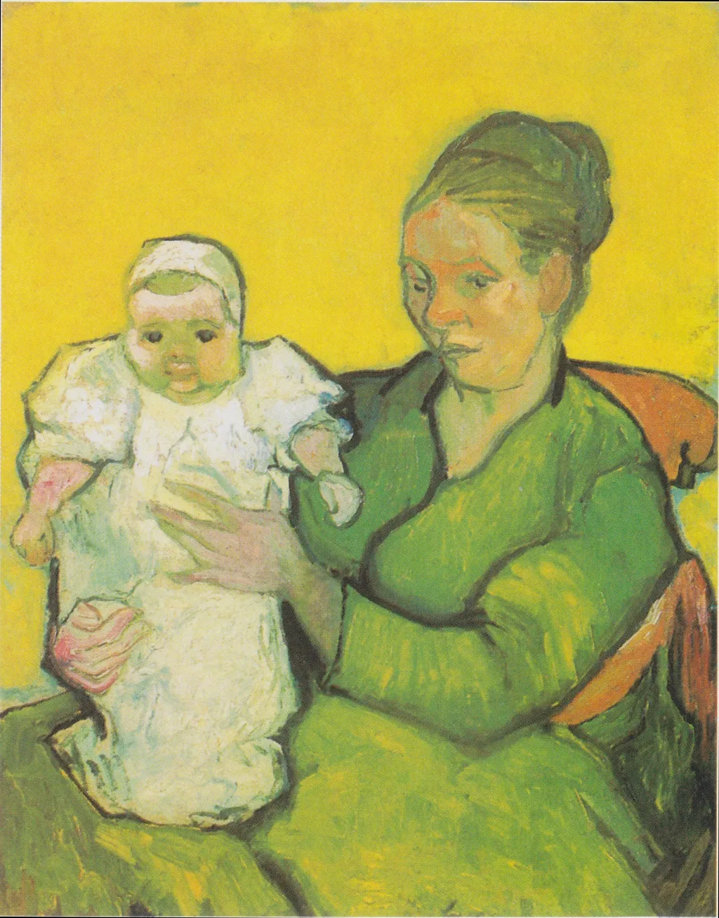 Madame Augustine Roulin with Baby, by Vincent van Gogh, oil