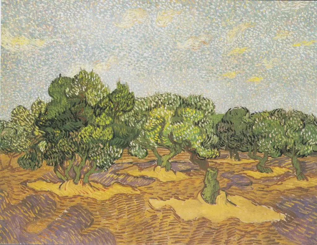 Olive Trees, by Vincent van Gogh