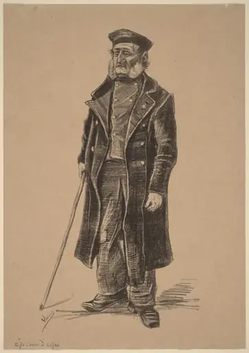Orphan Man, Standing, by Vincent van Gogh