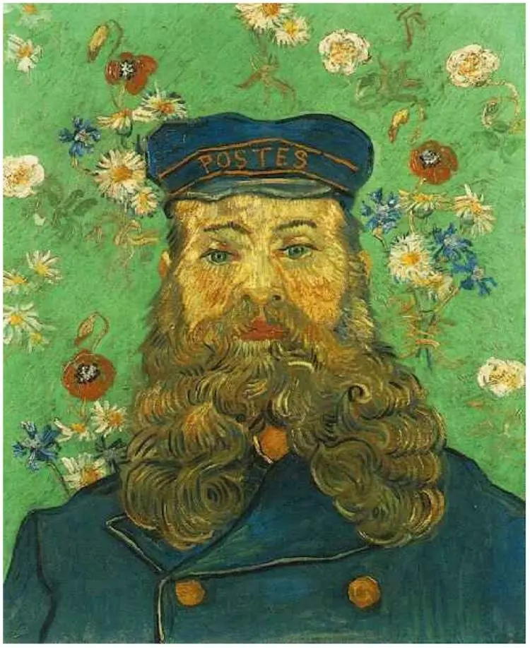 Portret van Joseph Roulin, by Vincent van Gogh