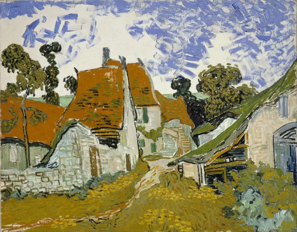 Street in Auvers-sur-Oise, by Vincent van Gogh