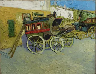 Tarascon Diligence, by Vincent van Gogh, 1888