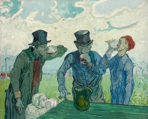 The Drinkers, by Vincent van Gogh