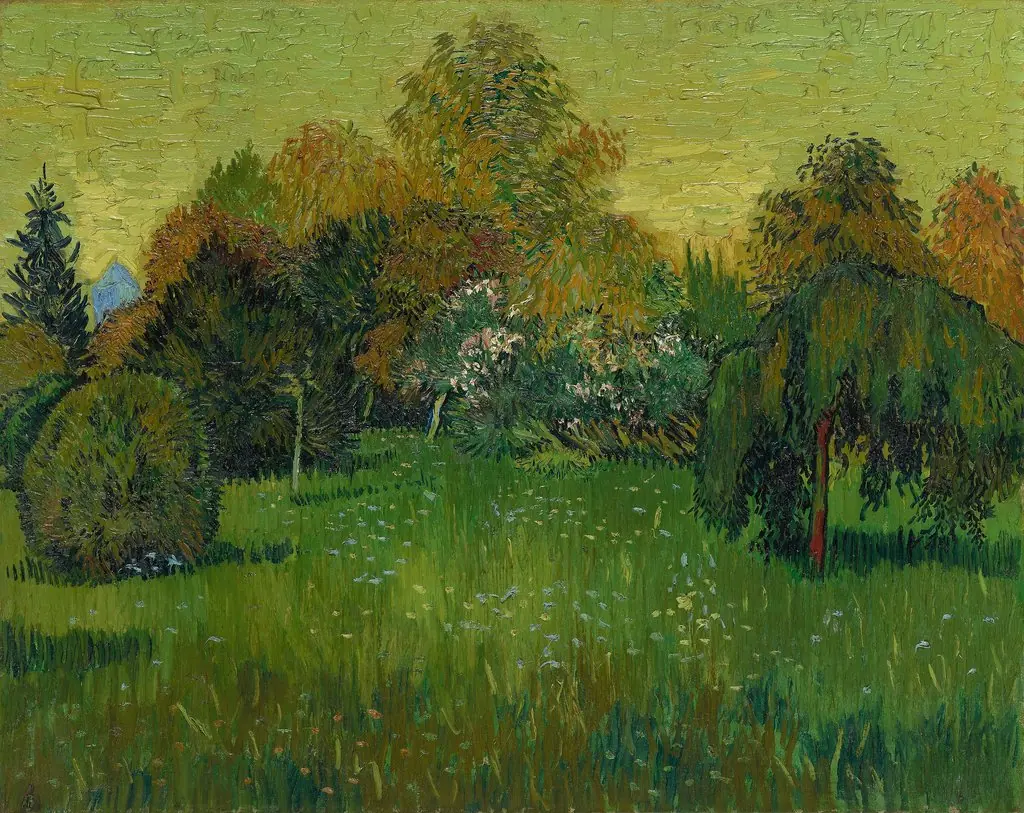 The Poet's Garden, by Vincent van Gogh