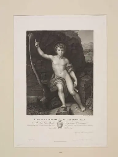 Infant St. John, by Vincenzo Biondi