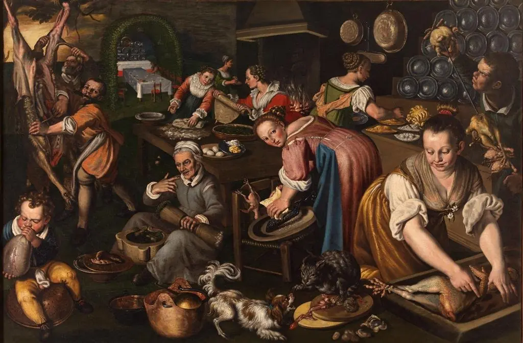 The Kitchen, by Vincenzo Campi