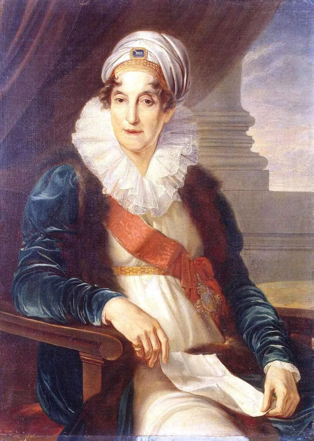Portrait of Yekaterina P. Shuvalova, by Vincenzo Camuccini, oil, 1805