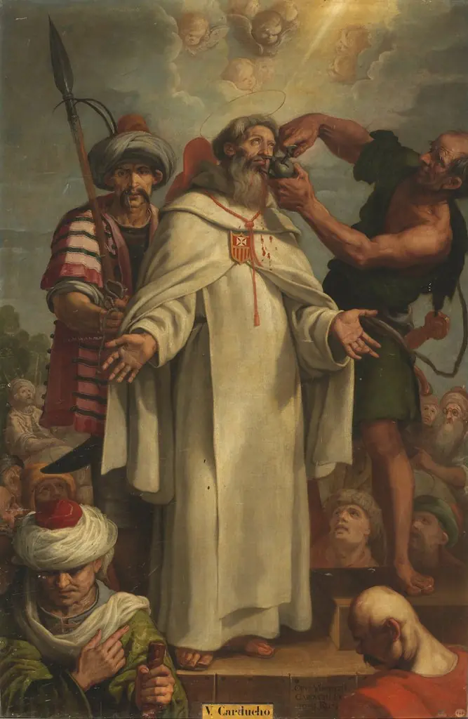 Martirio de san Ramón Nonato, by Vincenzo Carducci