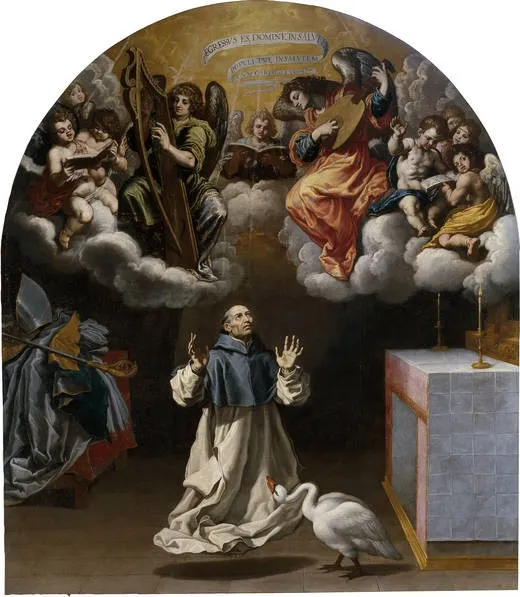Musician Angels Appear to Saint Hugo of Lincoln — Vincenzo Carducci