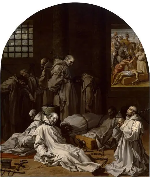 Prison and Death of the Ten Members of the London Charterhouse