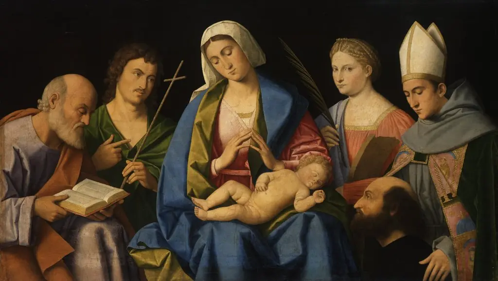 Madonna and Child with Saints and Donor