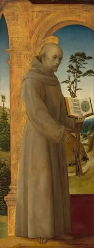 Saint Bernardino of Siena, by Vincenzo Foppa