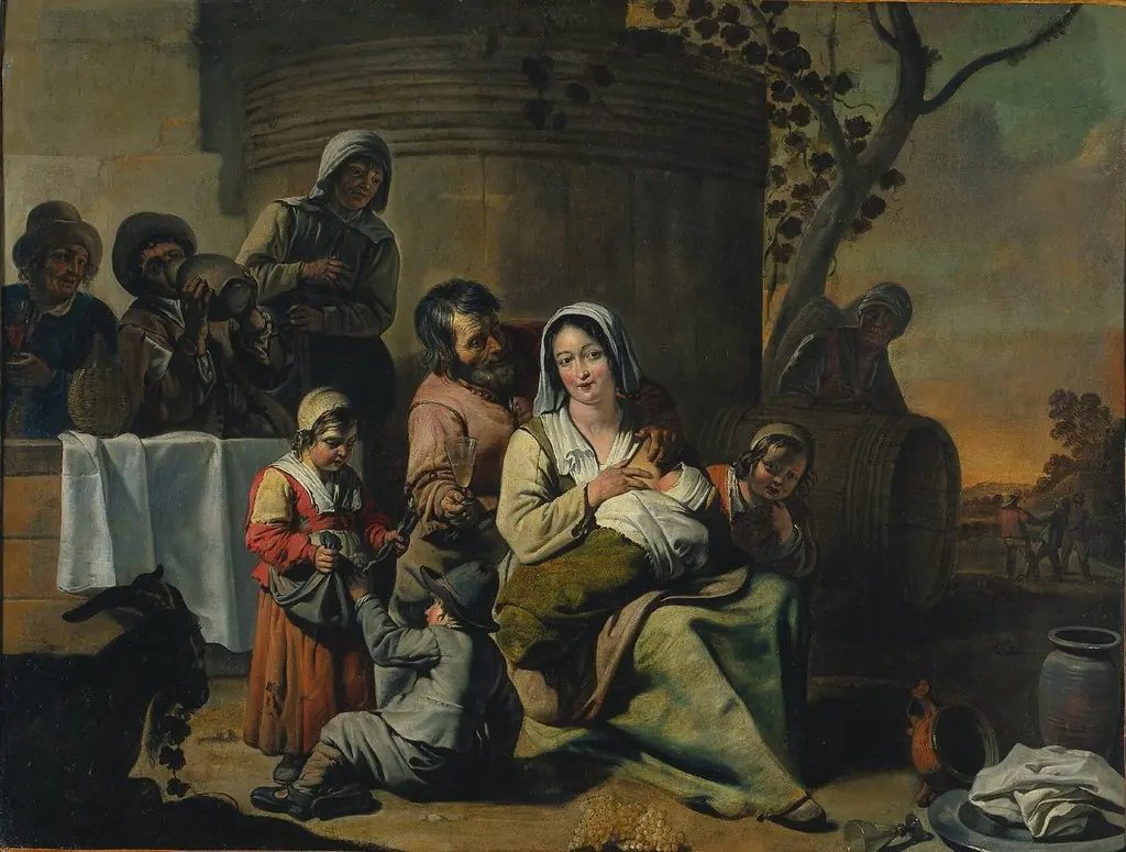 Vintage Scene, 1654