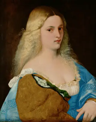 Violante, by Titian