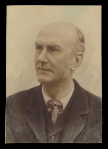 Watercolour Portrait of a Man, by Violet K. Blaiklock