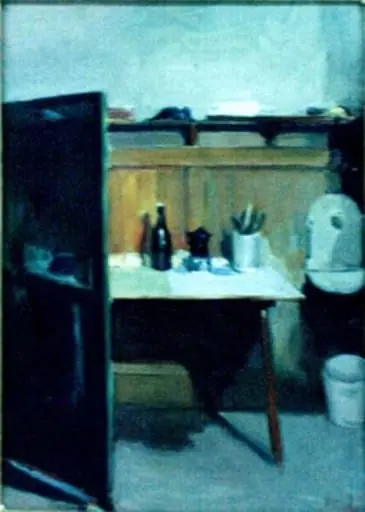 Colț de atelier, by Viorel Lascăr