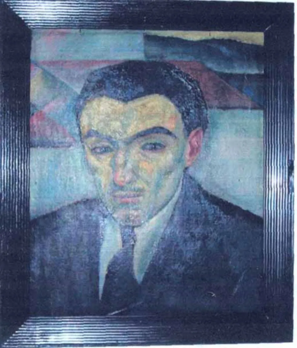 Nae Ionescu, by Viorel Lascăr, unspecified, 1914