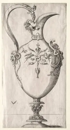 Design for a Ewer, by Virgil Solis