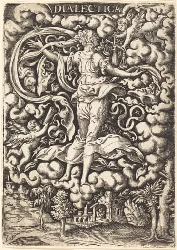 Dialectica (Dialectics), by Virgil Solis
