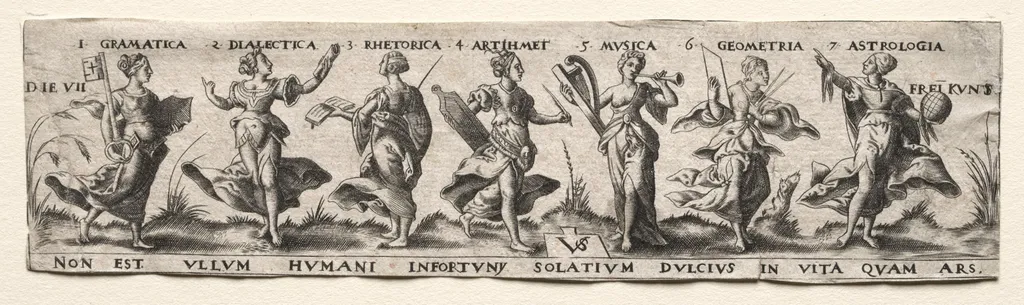 Seven Liberal Arts, by Virgil Solis, 1546