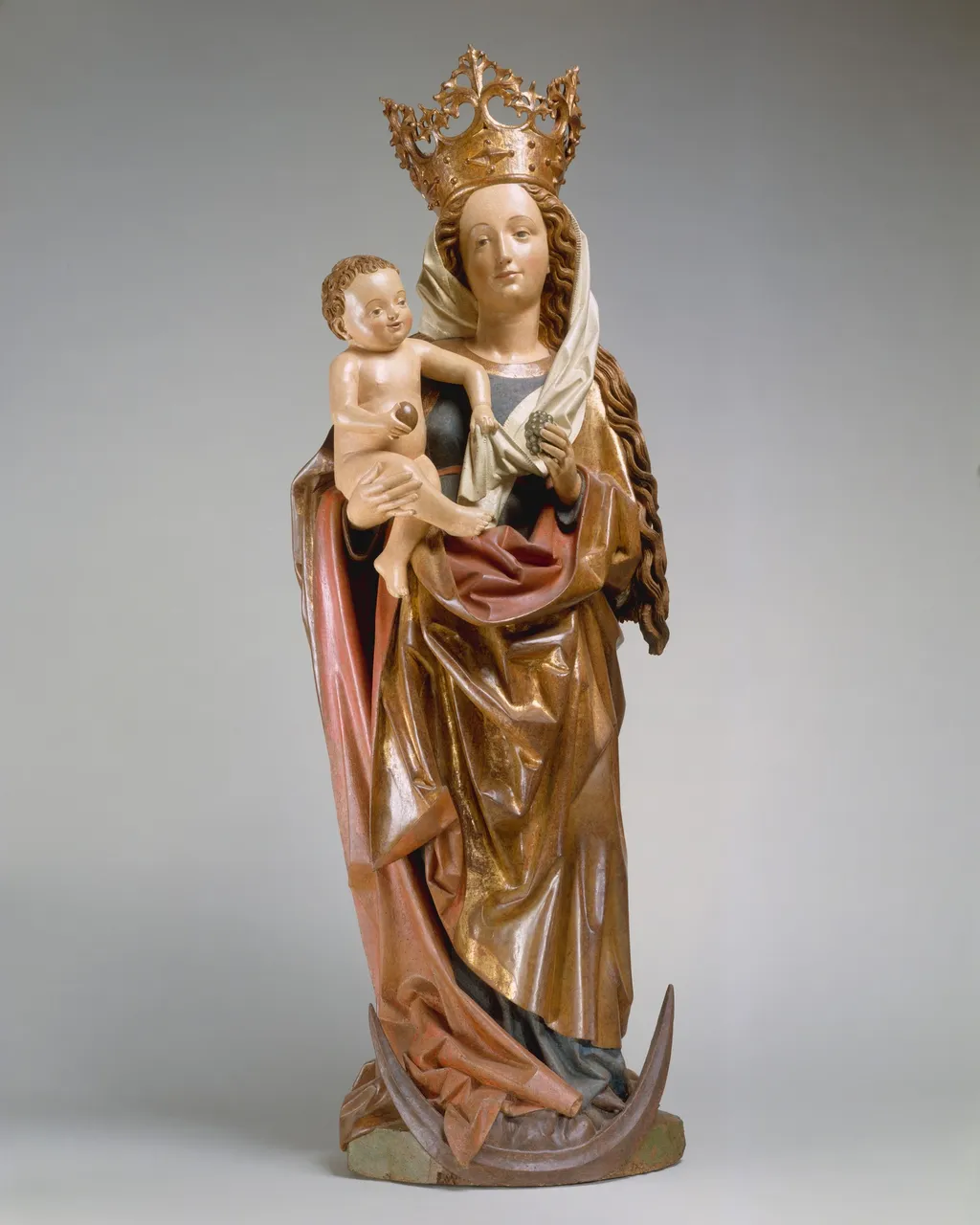 Virgin and Child on a Crescent Moon, unspecified, 1490