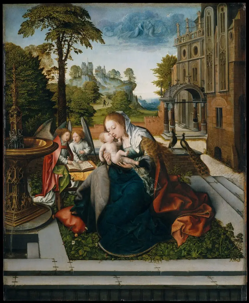 Virgin and Child with Angels