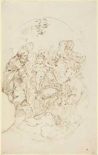 Virgin and Child with Five Saints