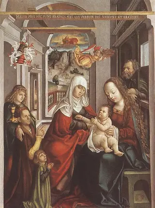 Virgin and Child with Saint Anne
