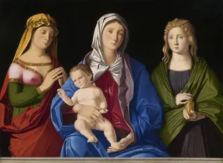 Virgin and Child with Saint Mary Magdalene and Another Female Saint