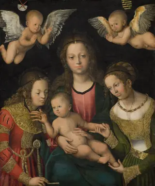 Virgin and Child with the Saints Catherine and Barbara