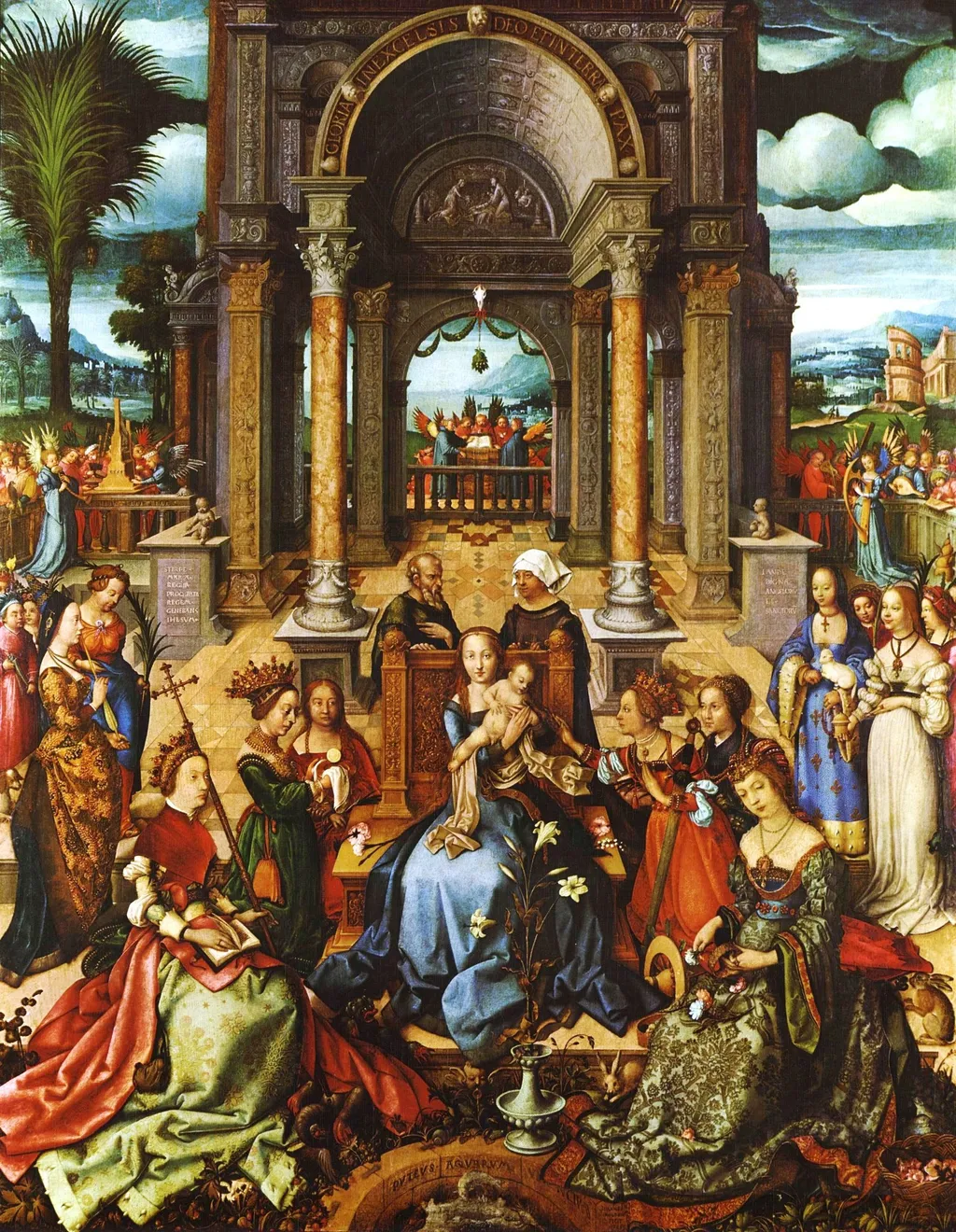 Virgin with Child by Hans Holbein the Elder, Museu Nacional de Arte Antiga