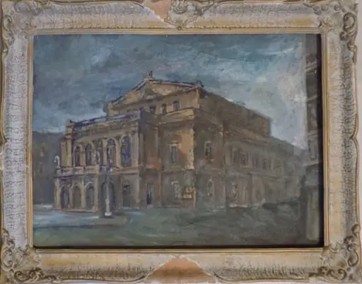 Teatrul Național, by Virginia Raduslăvescu